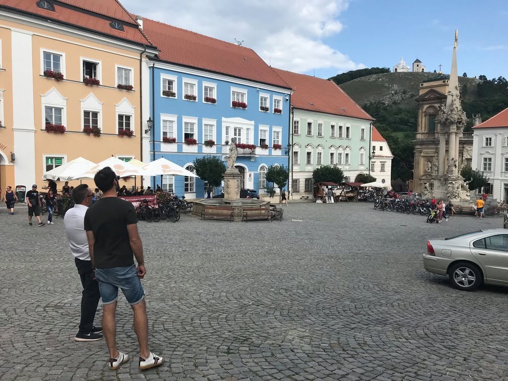 Historické náměstí a kulturní památky jihomoravského regionu